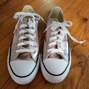 Converse all stars - metallic rose gold